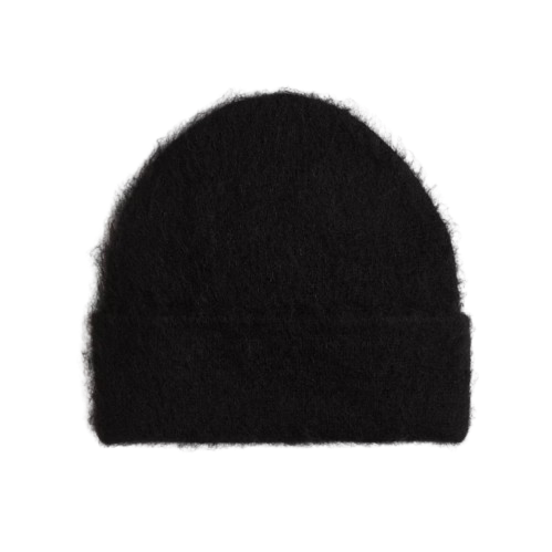 CLIEN Black Mohair Beanie