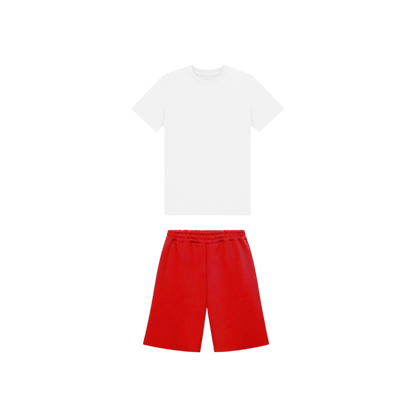 S26 Ruby Red Wax Clien Short Set
