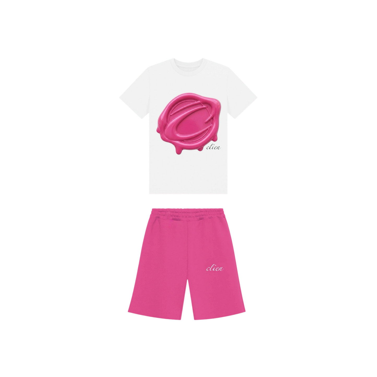 S26 Petal Pink Wax Clien Short Set