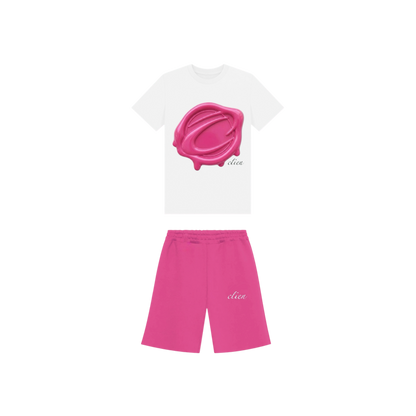 S26 Petal Pink Wax Clien Short Set