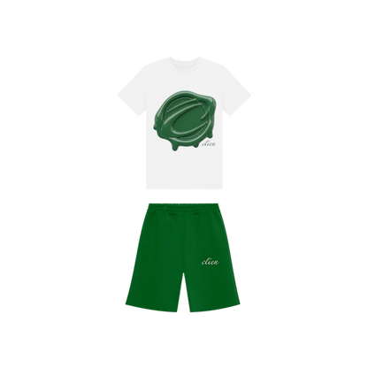 S26 Garden Green Wax Clien Short Set