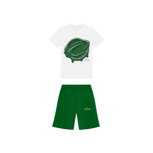 S26 Garden Green Wax Clien Short Set