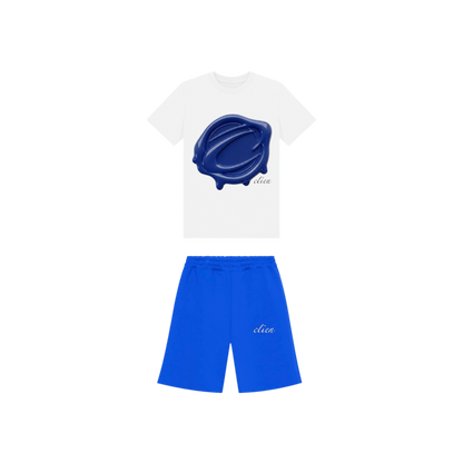 S26 Berry Blue Wax Clien Short Set