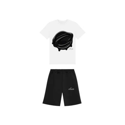 S26 Bat Black Wax Clien Short Set